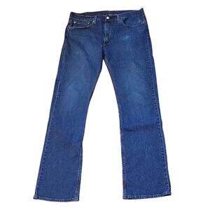 Levi's 527 Mens 36W X 35L (Actual) Classic Straight Blue Jeans Denim